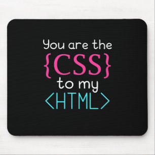 Programmer U bent de css naar mijn HTML Muismat