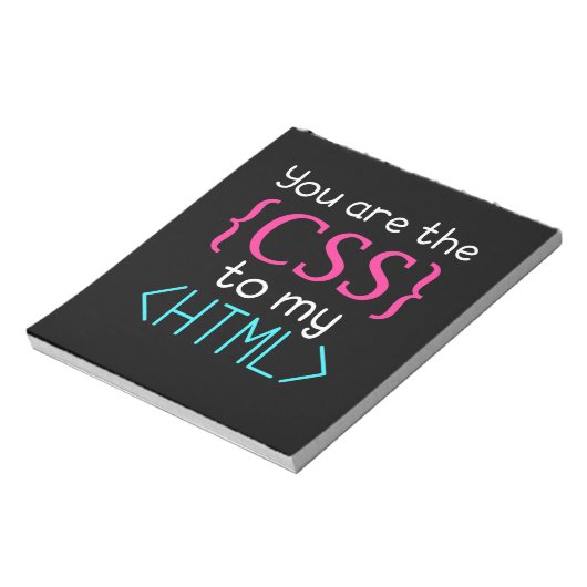 Programmer U bent de css naar mijn HTML Notitieblok (Linkerzijde)