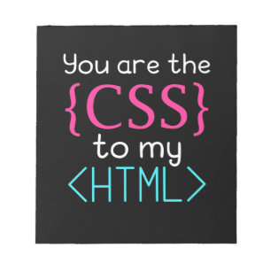 Programmer U bent de css naar mijn HTML Notitieblok