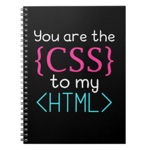 Programmer U bent de css naar mijn HTML Notitieboek