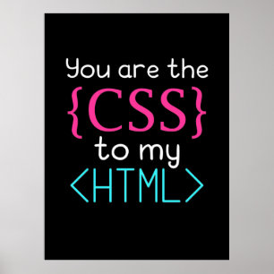 Programmer U bent de css naar mijn HTML Poster