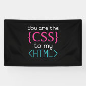 Programmer U bent de css naar mijn HTML Spandoek (Horizontaal)