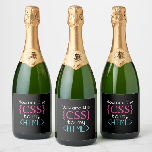 Programmer U bent de css naar mijn HTML Sparkling Wijnetiket (Flessen)