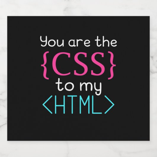 Programmer U bent de css naar mijn HTML Sparkling Wijnetiket (Enkel label)