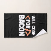 Programmer zal code voor Bacon Handdoek (Handdoek)