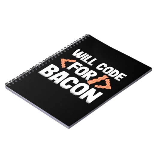 Programmer zal code voor Bacon Notitieboek (Linkerzijde)