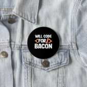 Programmer zal code voor Bacon Ronde Button 7,6 Cm (In situ)