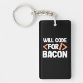 Programmer zal code voor Bacon Sleutelhanger (Voorkant)