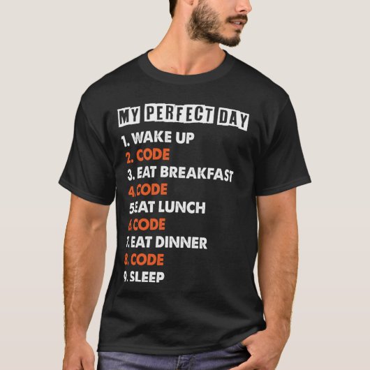 Programmeren - Coden - Programmeur Software Ontwik T-shirt (Voorkant)