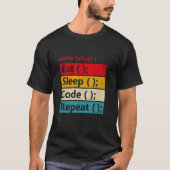 Programmeren - Coden - Programmeur Software Ontwik T-shirt (Voorkant)