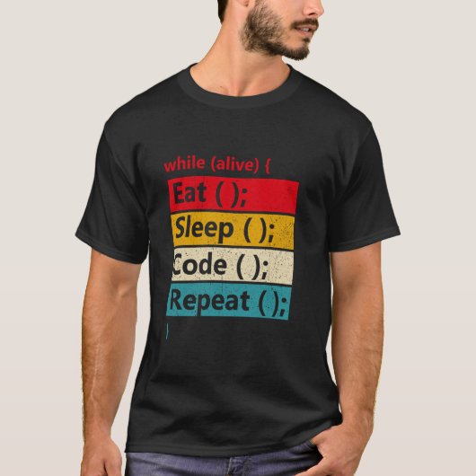 Programmeren - Coden - Programmeur Software Ontwik T-shirt (Voorkant)