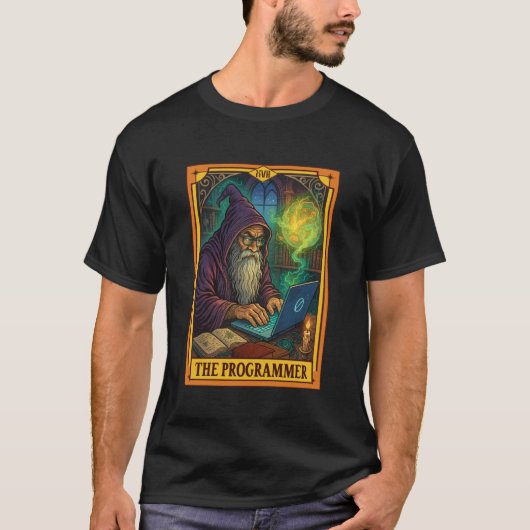 Programmeren Coder Codeersoftware De programmeur T T-shirt (Voorkant)