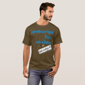 Programmeren Javascript Kleding Grappige Codering T-shirt (Voorkant volledig)