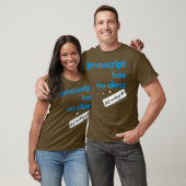 Programmeren Javascript Kleding Grappige Codering T-shirt (Unisex)