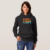 Programmeren Retro Programmeur Computer Hoodie (Voorkant volledig)