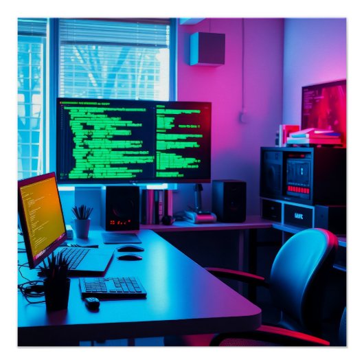 Programmeren van computers perfect poster (Voorkant)