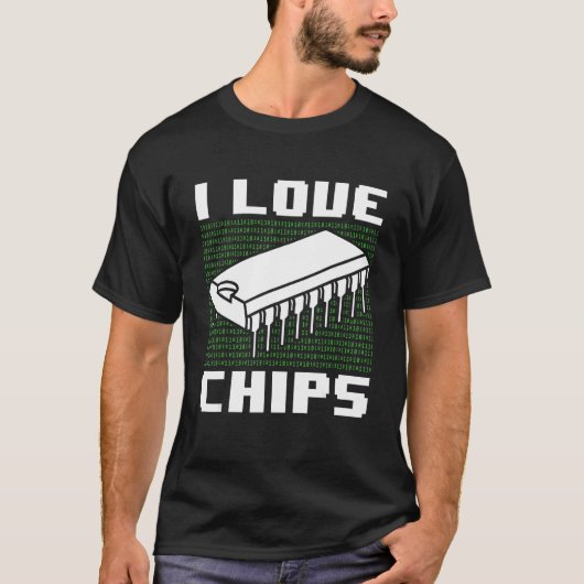 Programmering Coding Ontwikkelaar Software Ik Hou T-shirt (Voorkant)