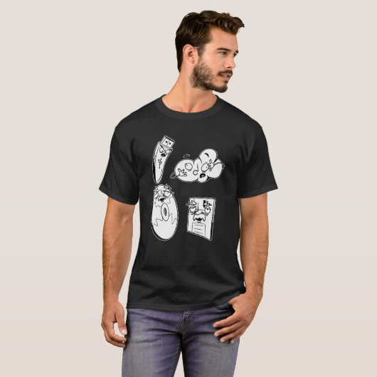 Programmering Computer Geek Programmer 1 T-shirt (Voorkant volledig)