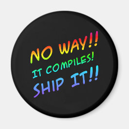 Programmering Humor Magnet