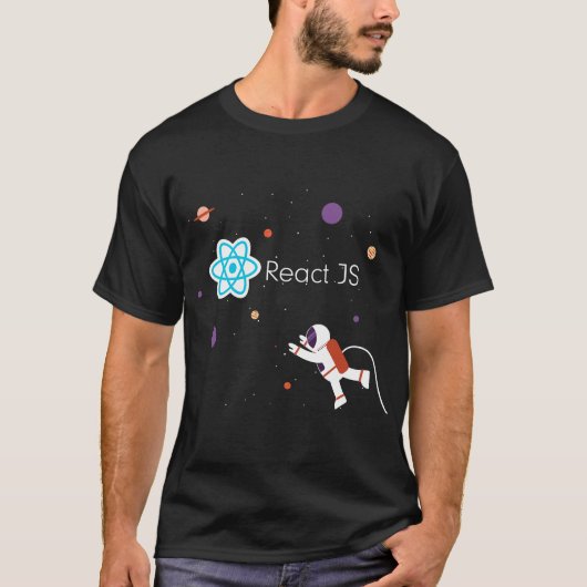 Programmering JS React JS Framework T-shirt (Voorkant)