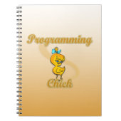 Programmerings Chick Notitieboek (Voorkant)