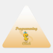 Programmerings Chick Sticker (Voorkant)