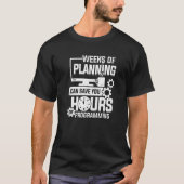Programmeringscode voor een programmeur t-shirt (Voorkant)