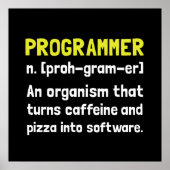 Programmeringsdefinitie Poster (Voorkant)