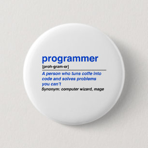 Programmeringsdefinitie Ronde Button 5,7 Cm