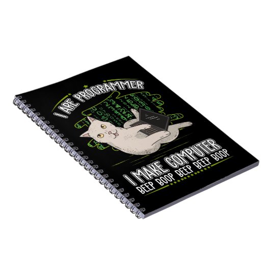 Programmeringsinformatica humor notitieboek (Rechterzijde)