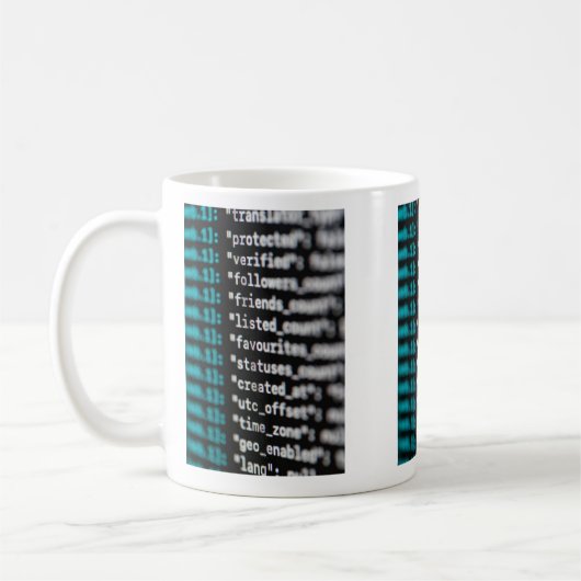 Programmers code Mug Koffiemok (Links)