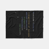 Programmers Computer Science Meme Coding Humor Fleece Deken (Voorkant (Horizontaal))