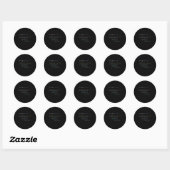 Programmers Computer Science Meme Coding Humor Ronde Sticker (Vel)