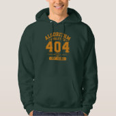 Programmeur 404, Retro Varsity Programmeur Hoodie (Voorkant)