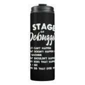 programmeur 6 stadia van debuggen thermosbeker (Voorkant)