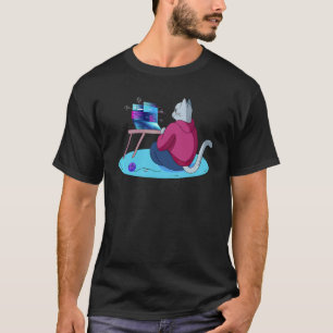 Programmeur Betekenis Programmeur Pret Kat T-shirt