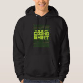 Programmeur Coder Webontwikkelaar Dit Is Mijn Code Hoodie (Voorkant)
