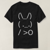 Programmeur Easter Egg Coding Bunny Web Ontwikkela T-shirt (Design voorkant)