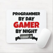 programmeur-gamer muismat (Met muis)