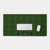 Programmeur, Geek Binaire Machinecode Groen/Zwart Bureaumat (Keyboard & Muis)