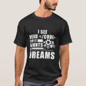 Programmeur Gezegde Computer Science Programming T-shirt (Voorkant)