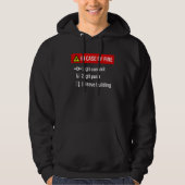 Programmeur grapjas web software ontwikkelaar git hoodie (Voorkant)