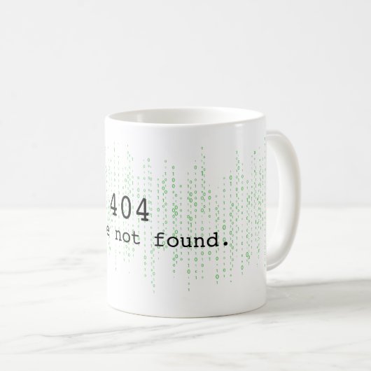 Programmeur Humor Pun Koffiemok (Voorkant rechts)