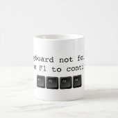 Programmeur Humor Pun Koffiemok (Center)