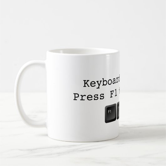 Programmeur Humor Pun Koffiemok (Links)