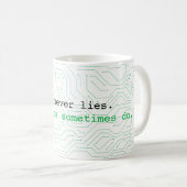 Programmeur Humor Pun Koffiemok (Voorkant rechts)