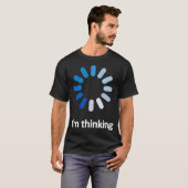 Programmeur - ik denk t-shirt (Voorkant volledig)