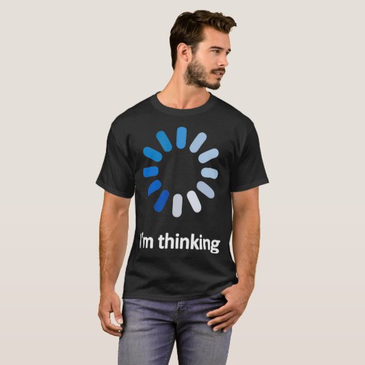 Programmeur - ik denk t-shirt (Voorkant volledig)