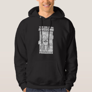 Programmeur Meisje Codeert Software Engineer Ontwi Hoodie