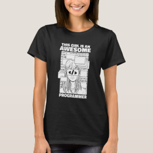 Programmeur Meisje Codeur Software Engineer Ontwi T-shirt